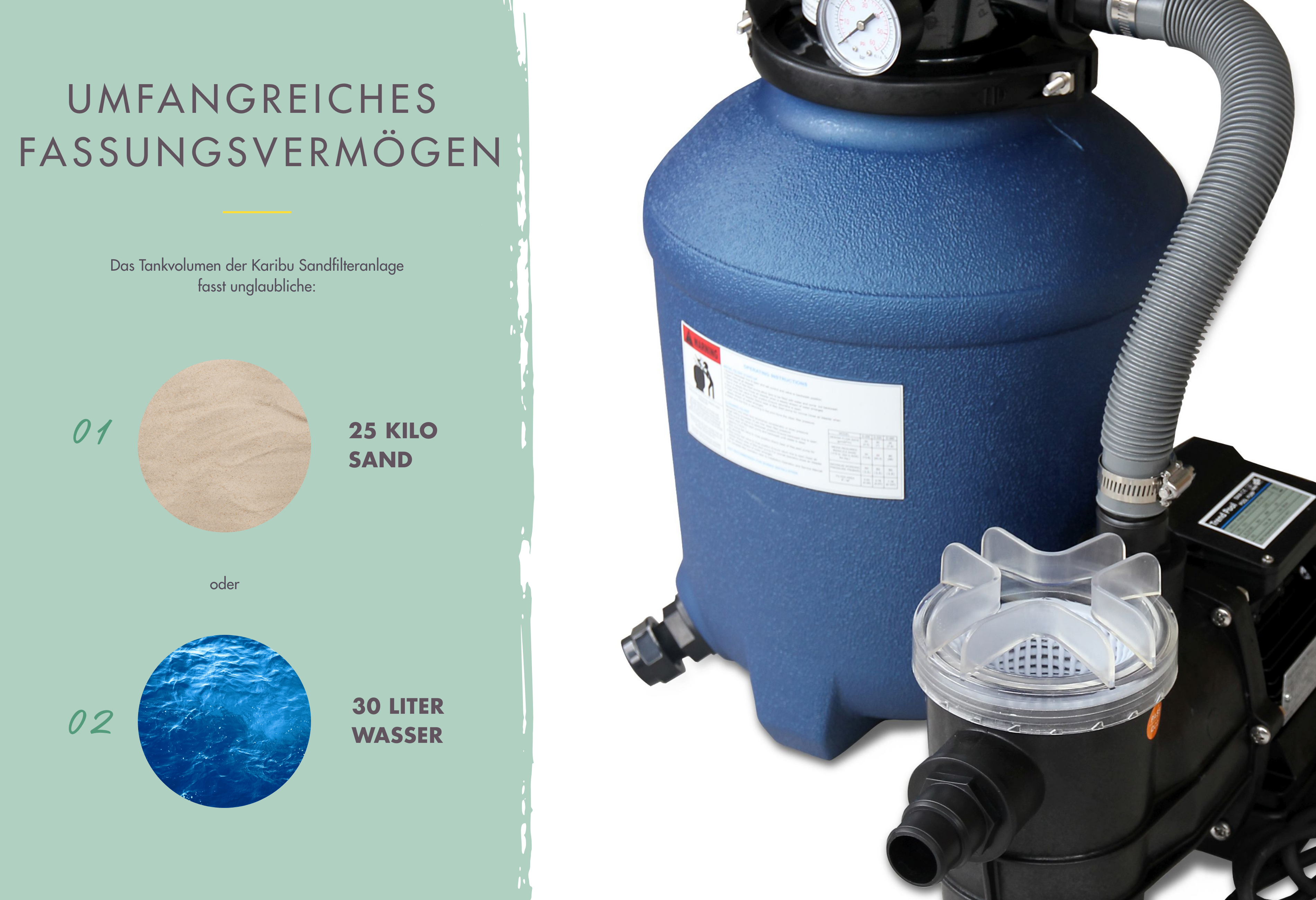 Sandfilteranlage groß