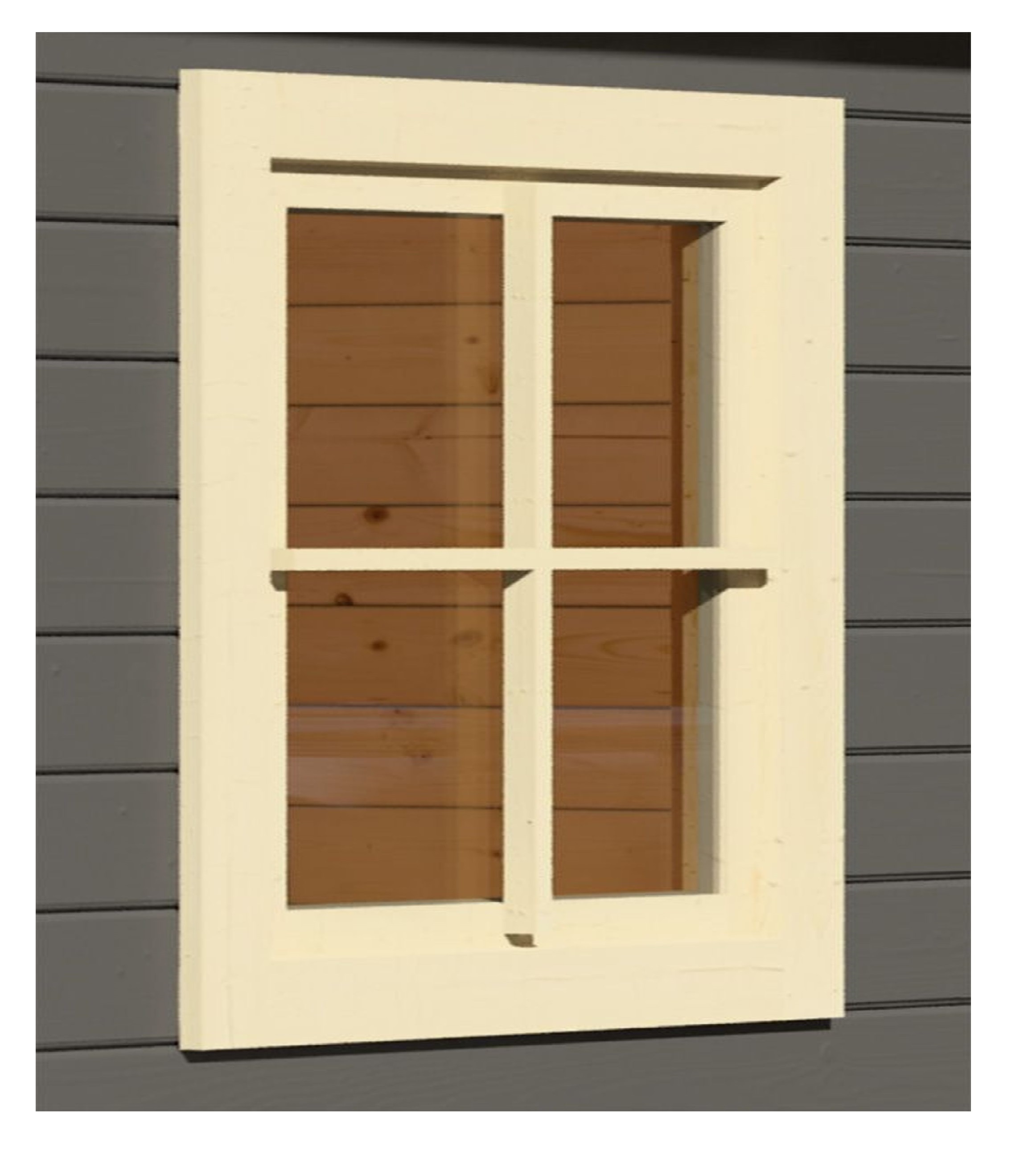 Detailansicht eines Karibu Gartenprodukts aus Holz