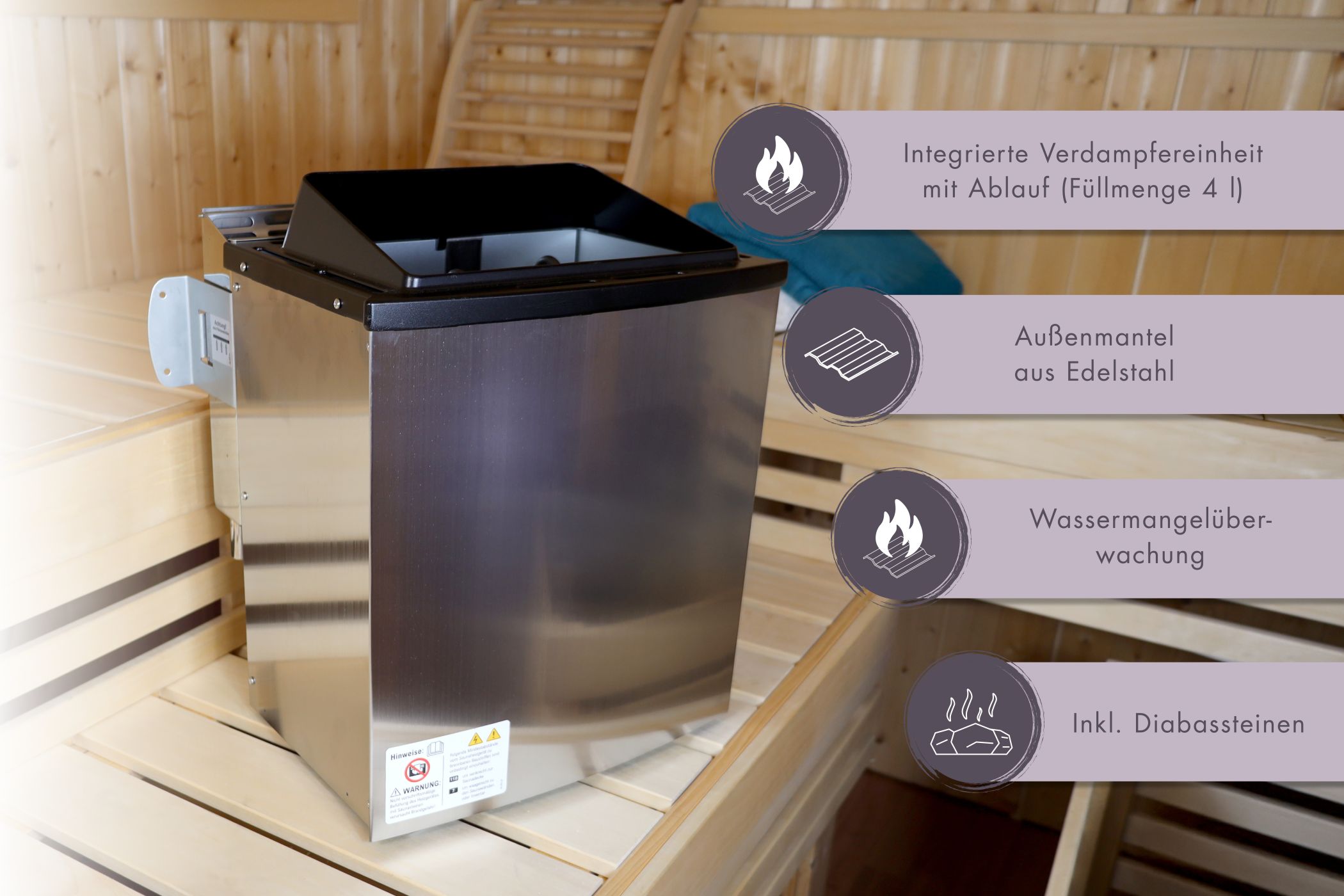 11 kW Bio-Kombiofen