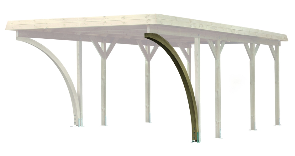 Carport Einfahrtsbogen