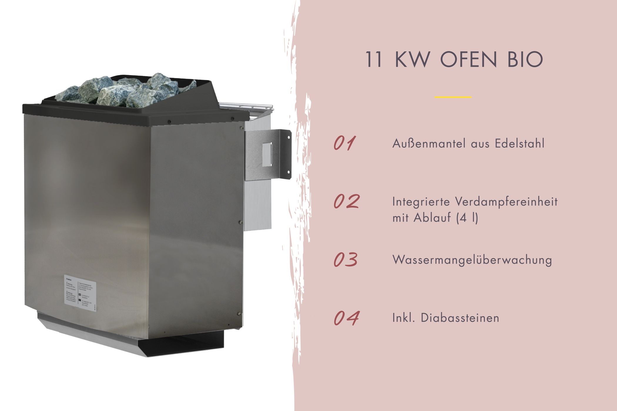 11 kW Bio-Kombiofen